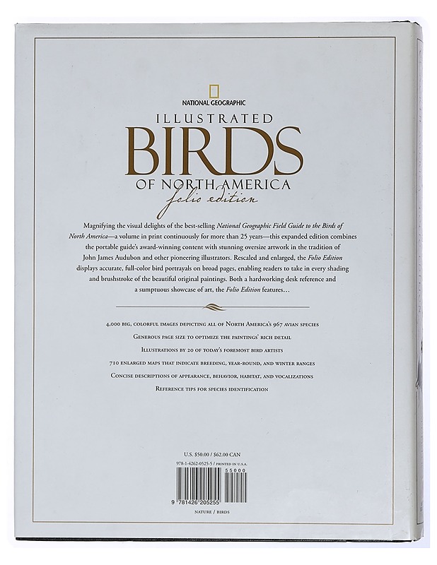National Geographic : Illustrated Birds of North America, Folio Edition - Dunn, Jon L. - Tietokirjat ja oppaat - 10105449245 - 1