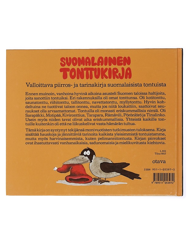 Suomalainen tonttukirja - Kunnas, Mauri - Lastenkirjat - 10105449255 - 1