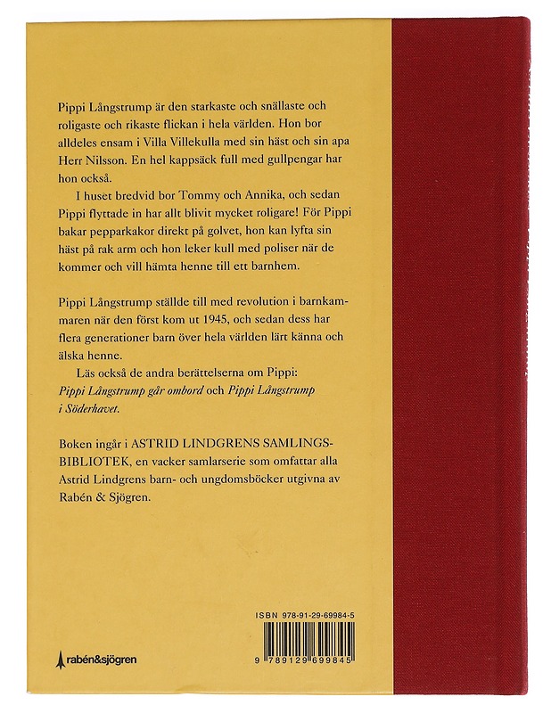 Pippi Långstrump - Lindgren, Astrid - Romaanit ja novellit - 10105449270 - 1