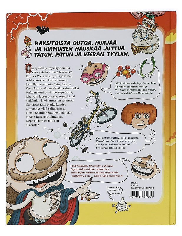 Tatu ja Patu, kauhea Hirviö-Hirviö ja muita outoja juttuja - Havukainen, Aino - Lastenkirjat - 10105449299 - 1