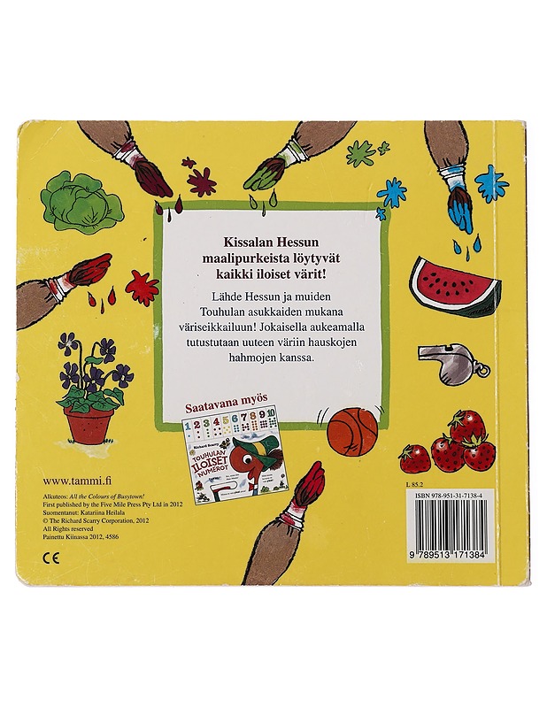 Touhulan iloiset värit - Scarry, Richard - Lastenkirjat - 10105449305 - 1