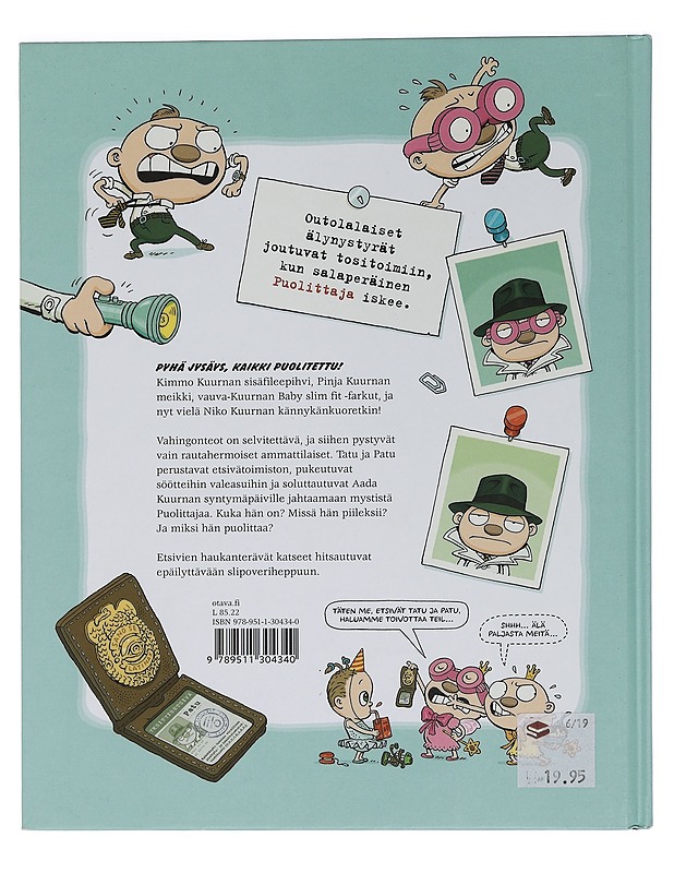 Tatu ja Patu etsivinä : tapaus Puolittaja - Havukainen, Aino - Lastenkirjat - 10105449316 - 1