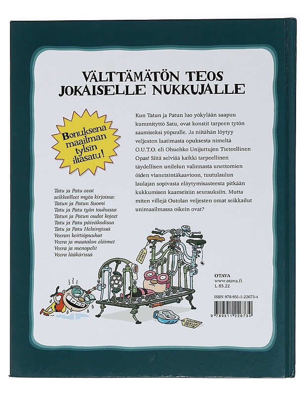 Tatun ja Patun outo unikirja - Havukainen, Aino - Lastenkirjat - 10105449323 - 1