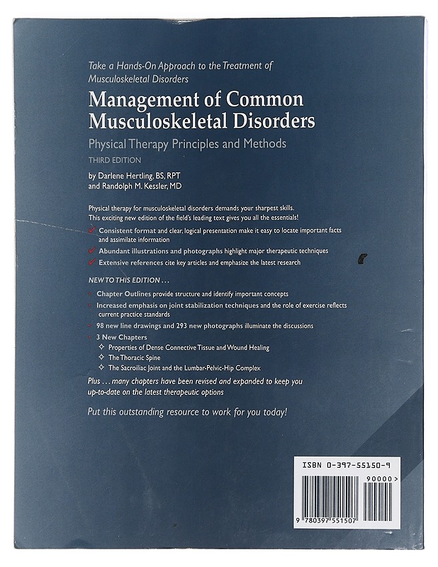 Management of Common Musculoskeletal Disorders - Physical Therapy Principles and Methods - Hertling Darlene - Tietokirjat ja oppaat - 10105449358 - 1
