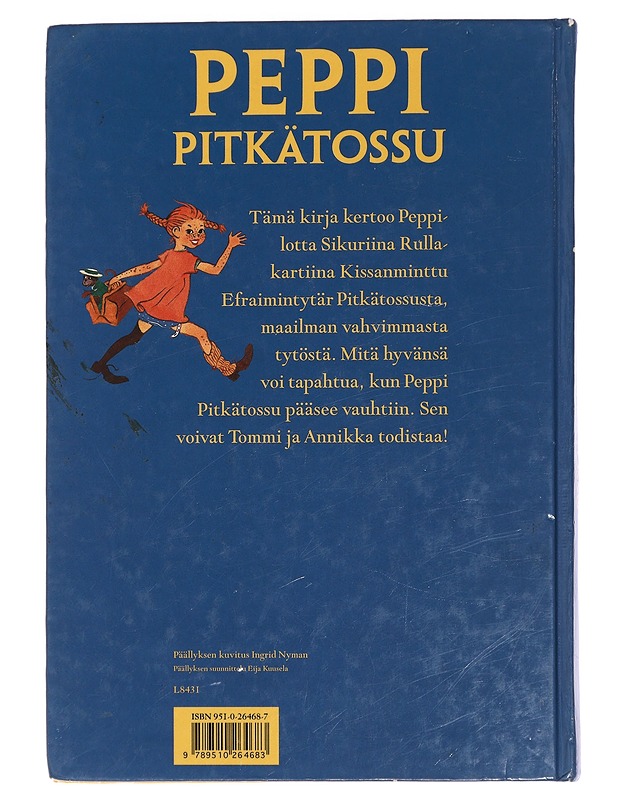 Peppi Pitkätossu - Lindgren, Astrid - Lastenkirjat - 10105449364 - 1