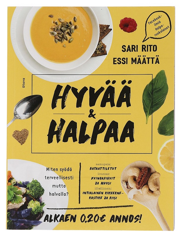 Hyvää & halpaa - Määttä, Essi - Ruokakirjat - 10105449365 - 0