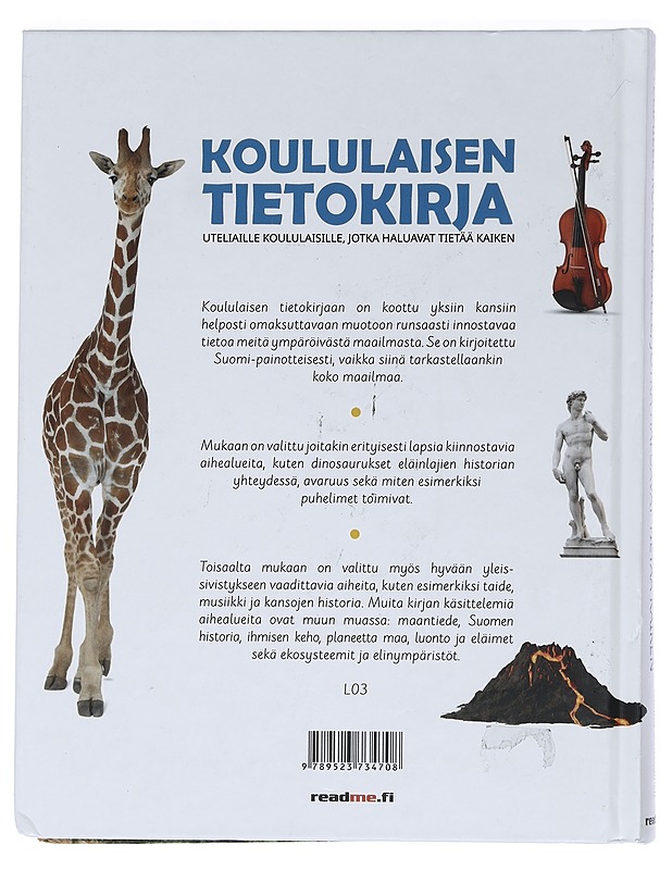 Koululaisen tietokirja : uteliaille koululaisille, jotka haluavat tietää kaiken - Ovaskainen, Viljami - Lastenkirjat - 10105449385 - 1