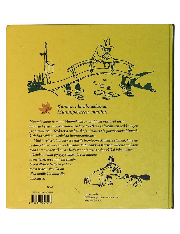 MUUMIPEIKON LUONTORETKI - MALILA, SAMI - Lastenkirjat - 10105449387 - 1