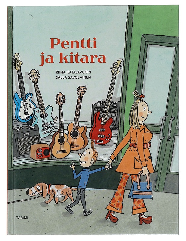 Pentti ja kitara - Katajavuori, Riina - Lastenkirjat - 10105449400 - 0