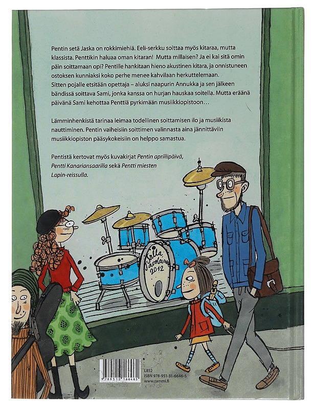 Pentti ja kitara - Katajavuori, Riina - Lastenkirjat - 10105449400 - 1