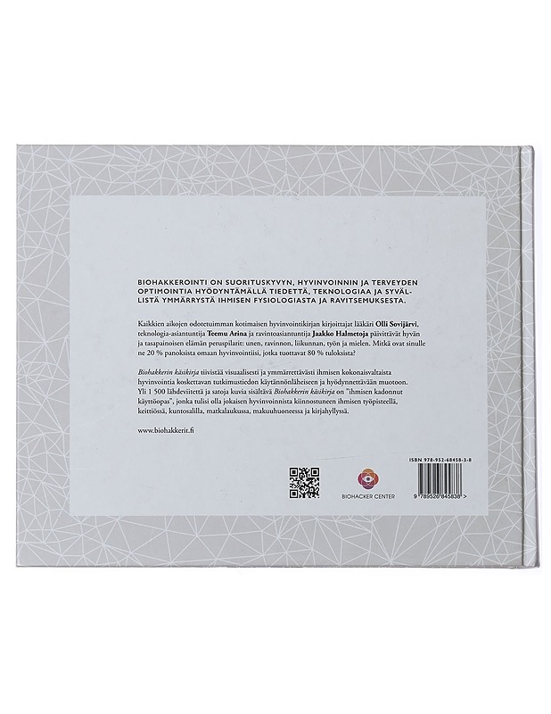 Biohakkerin käsikirja : päivitä itsesi ja vapauta sisäinen potentiaalisi - Sovijärvi, Olli - Tietokirjat ja oppaat - 10105449424 - 1