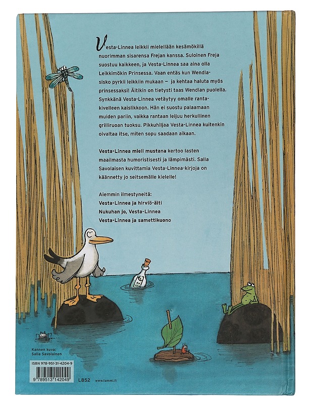 Vesta-Linnea mieli mustana - Appelgren, Tove - Lastenkirjat - 10105449413 - 1