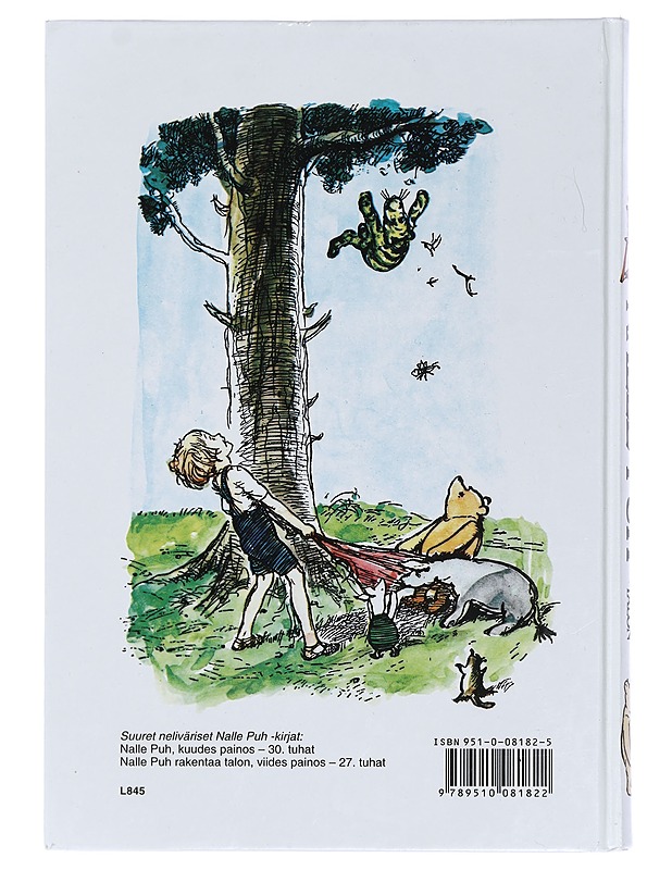 Nalle Puh rakentaa talon - Milne, A. A. - Lastenkirjat - 10105449449 - 1