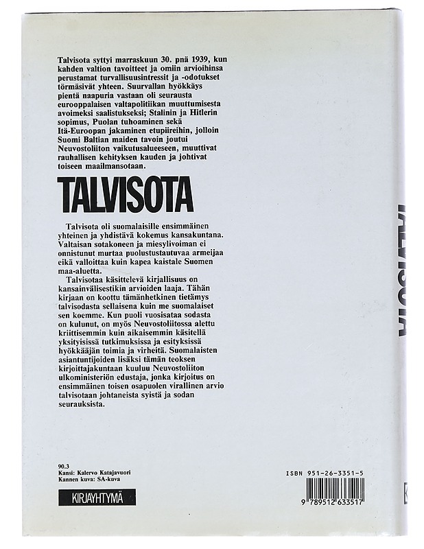 Talvisota - Airas, Erkki - Historiakirjat - 10105449456 - 1