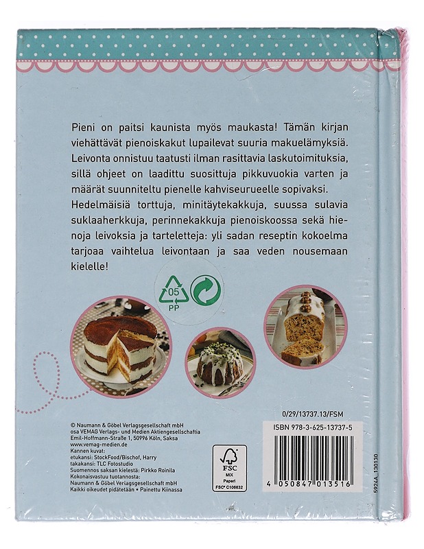 Pikkukakut ja leivokset - Pirkko Roinila - Tietokirjat ja oppaat - 10105449524 - 1