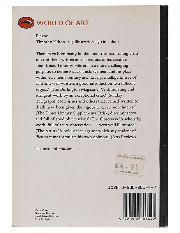 Picasso - Timothy Hilton - Tietokirjat ja oppaat - 10105449527 - 1