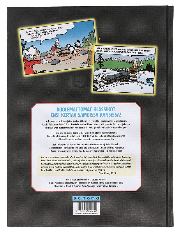 Kielletyn laakson tarinat : ja muita klassikoita - Barks, Carl - Sarjakuvat - 10105449583 - 1