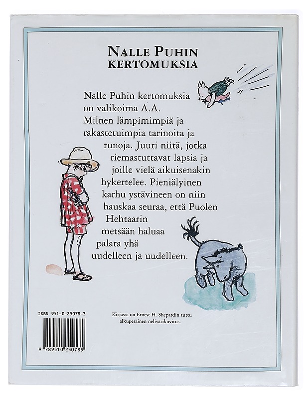 Nalle Puhin kertomuksia : rakastetuimmat kertomukset ja runot - Milne, A. A. - Lastenkirjat - 10105449600 - 1