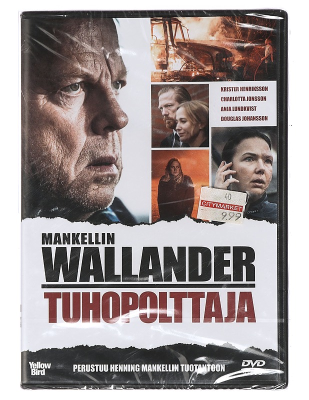 Mankellin Wallander Tuhopolttaja - DVD - DVD-elokuvat - 10105449612 - 0