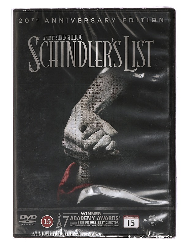 Schindler's List - DVD - DVD-elokuvat - 10105449619 - 0