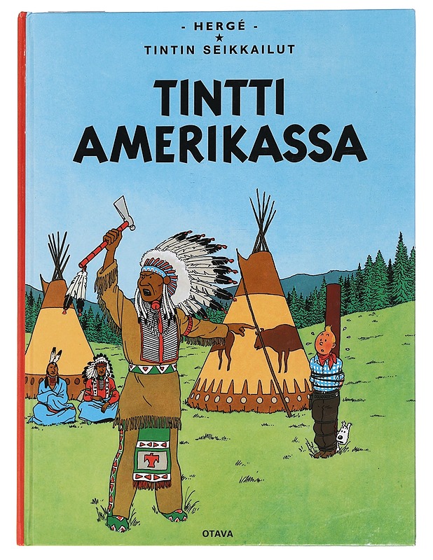 Tintti Amerikassa - Hergé - Sarjakuvat - 10105449701 - 0