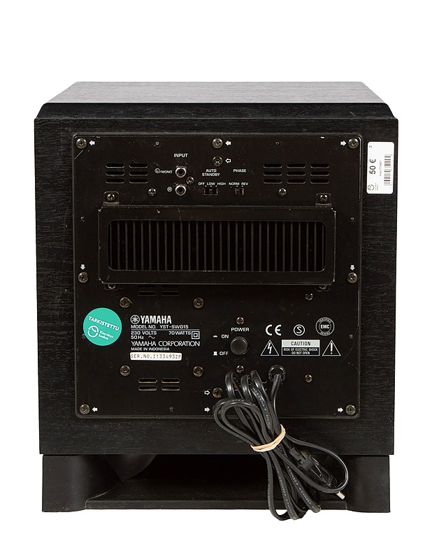 YAMAHA YST-SW015 aktiivisubwoofer - Viihde-elektroniikka - 10105449703 - 2