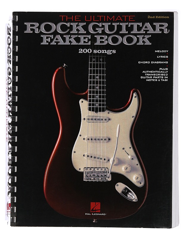 The Ultimate Rock Guitar Fake Book - Tietokirjat - 10105449702 - 0
