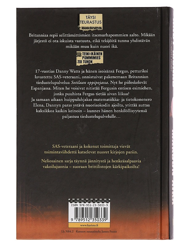 Maksun aika - McNab, Andy - Romaanit ja novellit - 10105449725 - 1