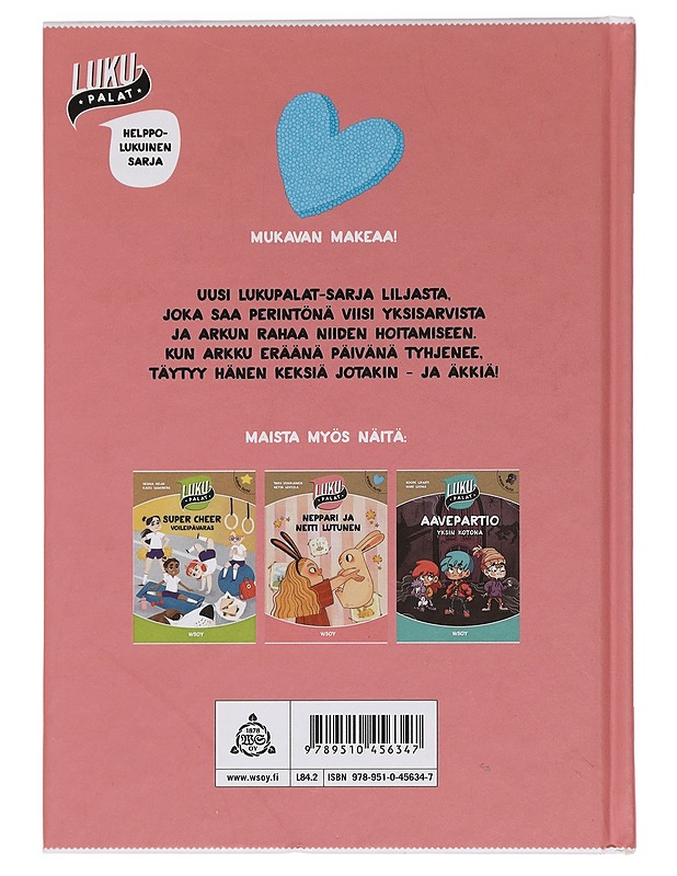 Liljan yksisarviset - Hallava, Anna - Lastenkirjat - 10105449734 - 1