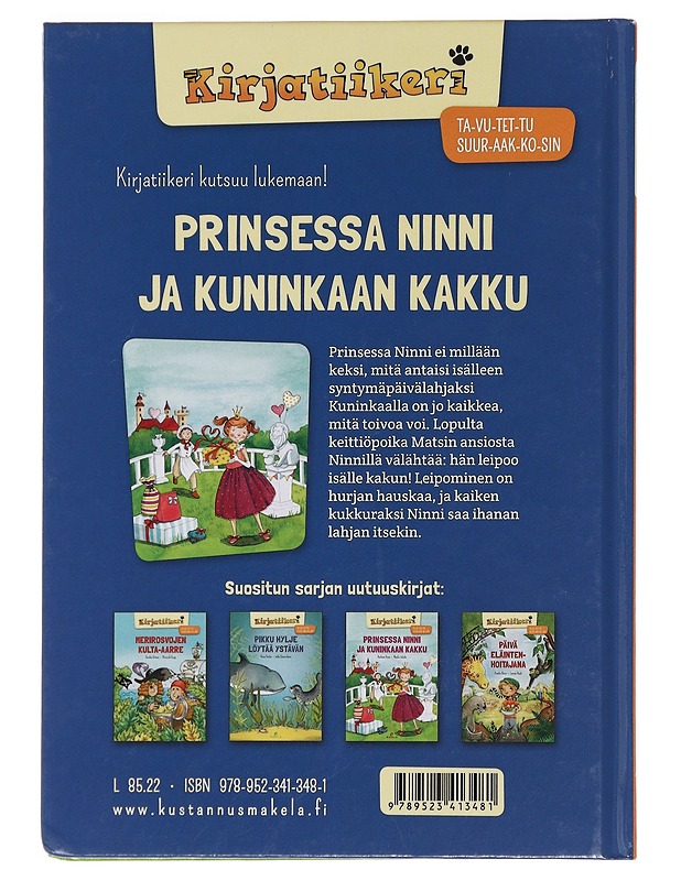 Prinsessa Ninni ja kuninkaan kakku - Rose, Barbara - Lastenkirjat - 10105449740 - 1