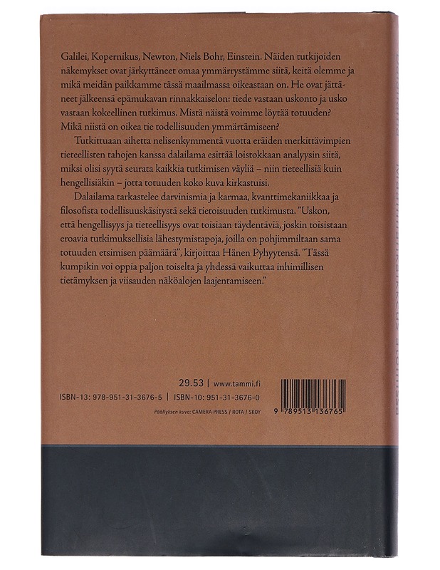 Maailmankaikkeus atomissa : tieteen ja hengen läheneminen - Dalai Lama XIV - Tietokirjat ja oppaat - 10105449742 - 1
