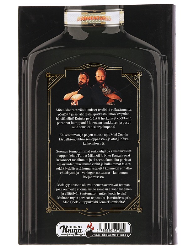 Mad spirit : täydellisen juhlimisen opas - Milonoff, Tuomas - Kirja lahjaksi - 10105449747 - 1