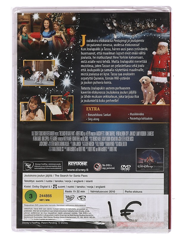 Disney Joulukoira - DVD - DVD-elokuvat - 10105449768 - 1