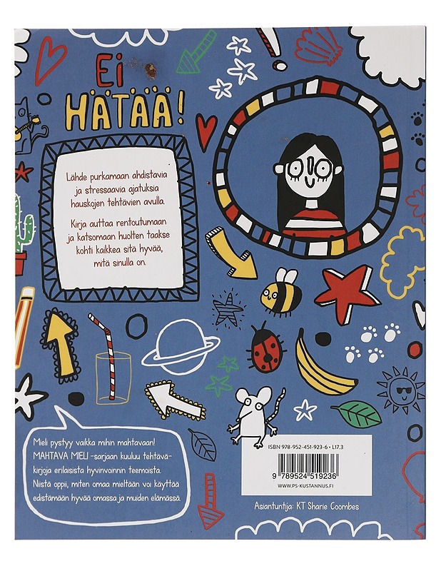 Ei hätää! tehtäväkirja sinulle, jota joskus ahdistaa tai stressaa - Murray, Lily - Lastenkirjat - 10105449782 - 1