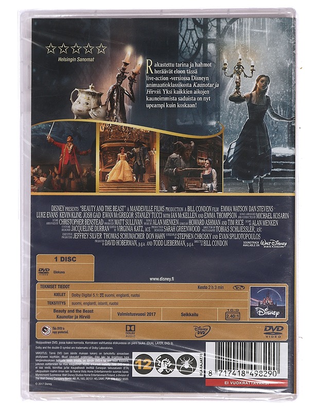 Disney Beauty and the Beast - DVD - DVD-elokuvat - 10105449800 - 1
