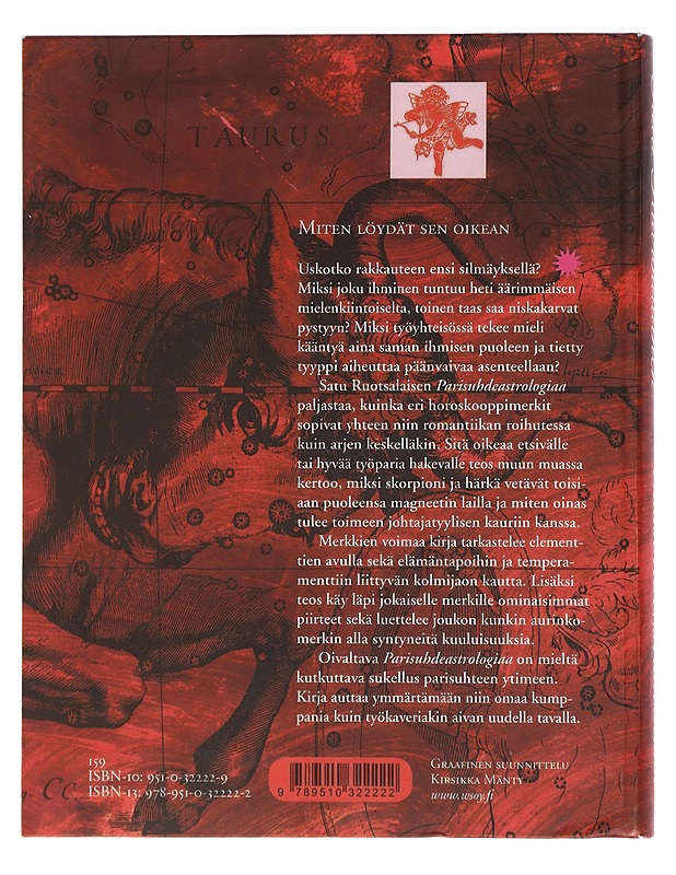 Parisuhdeastrologiaa - Satu Ruotsalainen - Tietokirjat ja oppaat - 10105449801 - 1
