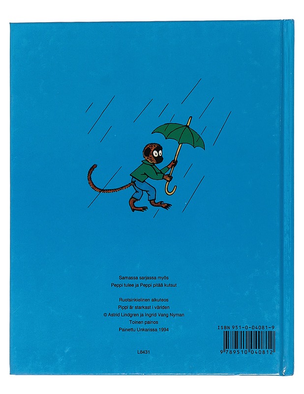 Peppi, maailman vahvin - Lindgren, Astrid - Sarjakuvat - 10105449829 - 1