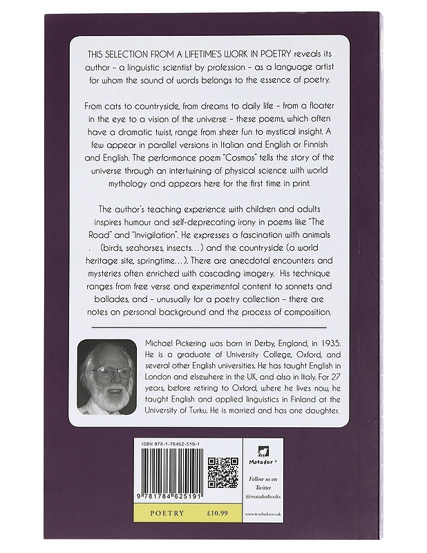 The compass dances : selected poetry 1955-2015 - Michael Pickering - Romaanit ja novellit - 10105449929 - 1
