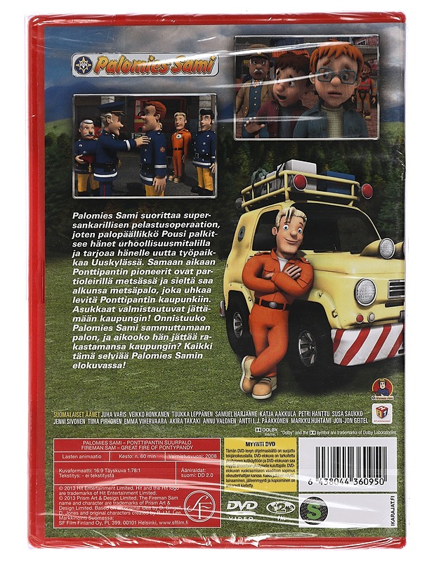 Palomies Sami: Ponttipantin Suurpalo - DVD - DVD-elokuvat - 10105449933 - 1