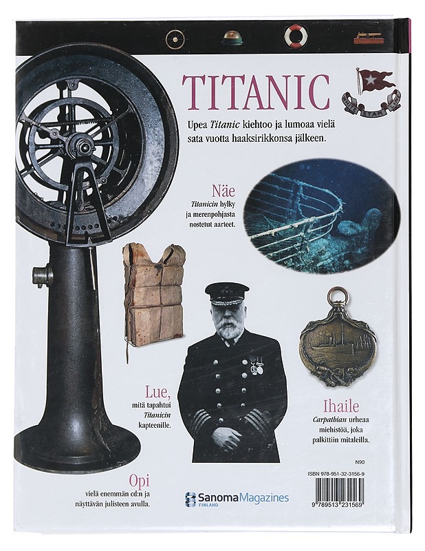 Titanic - Simon Adams - Tietokirjat - 10105449949 - 1