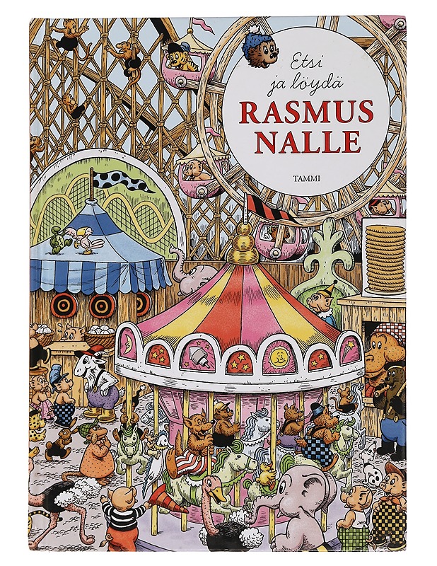 Etsi ja löydä Rasmus Nalle - Sanderhage, Per - Lastenkirjat - 10105449952 - 0