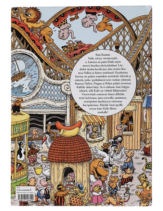 Etsi ja löydä Rasmus Nalle - Sanderhage, Per - Lastenkirjat - 10105449952 - 1