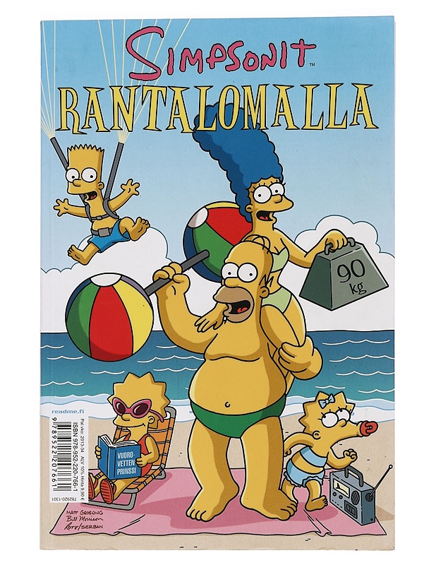 Simpsonit : rantalomalla - Groening, Matt - Sarjakuvat - 10105449973 - 0