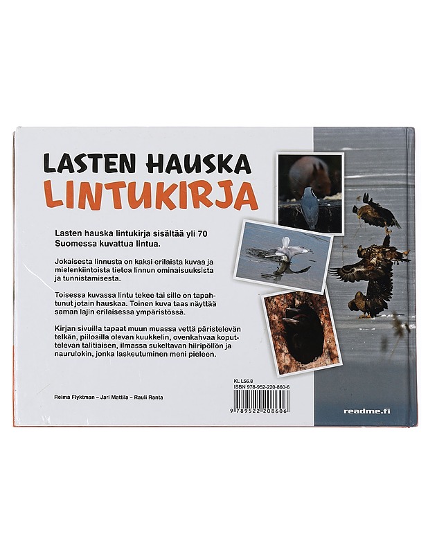 Lasten hauska lintukirja - Flyktman, Reima - Lastenkirjat - 10105449962 - 1