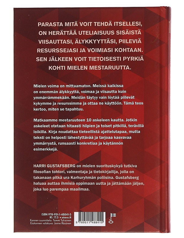 10 askelta mielen mestaruuteen - Harri Gustafsberg - Tietokirjat ja oppaat - 10105449993 - 1