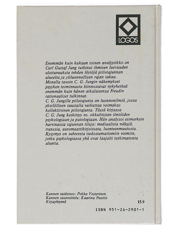 Yliluonnollisen psykologiaa - Jung, C. G. - Tietokirjat ja oppaat - 10105449999 - 1