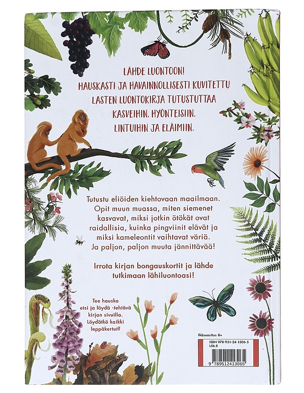 Oma luontokirjani - De la Bédoyère, Camilla - Lastenkirjat - 10105449998 - 1