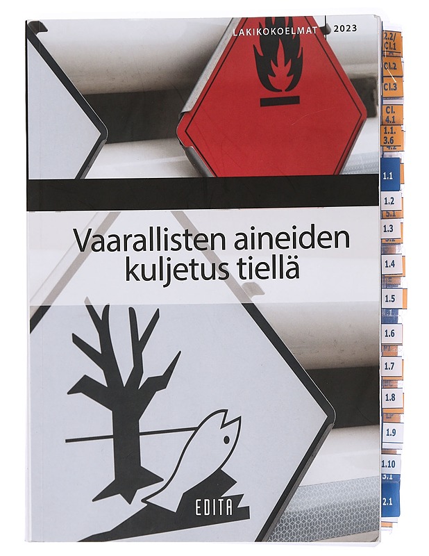 Vaarallisten aineiden kuljetus tiellä 2023 - Grönlund, Miina - Tietokirjat ja oppaat - 10105450025 - 0