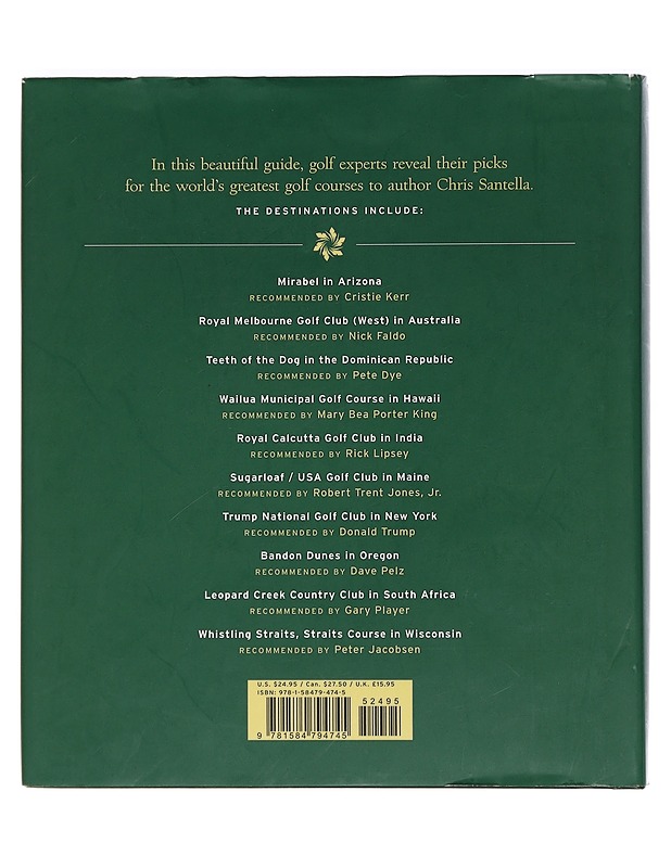 Fifty Places to Play Golf Before You Die - Chris Santella - Harrastekirjat - 10105450035 - 1