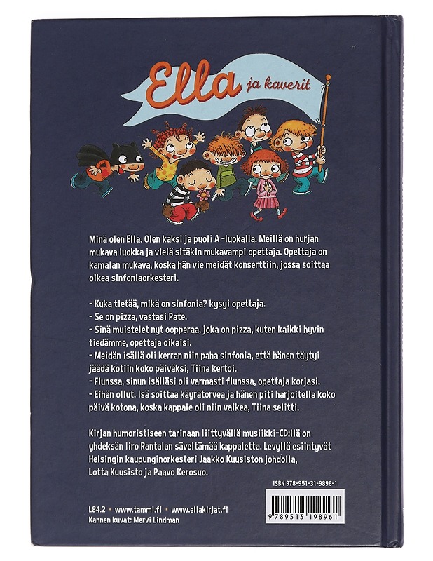 Ella ja kaverit konsertissa - Parvela, Timo - Lastenkirjat - 10105450076 - 1